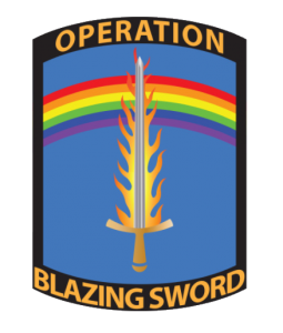 Operation Blazing Sword Logo